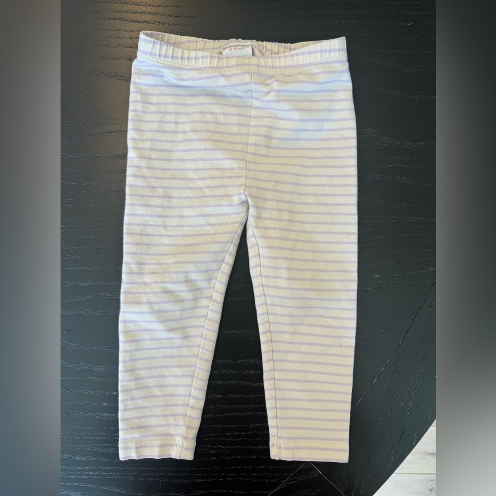 Hanna Andersson size 2T pants- light purple stripe